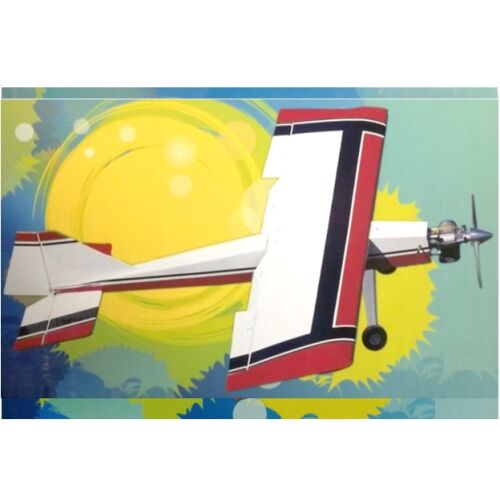 Lanyu Model Stick 46 Red/White Taildragger ARF